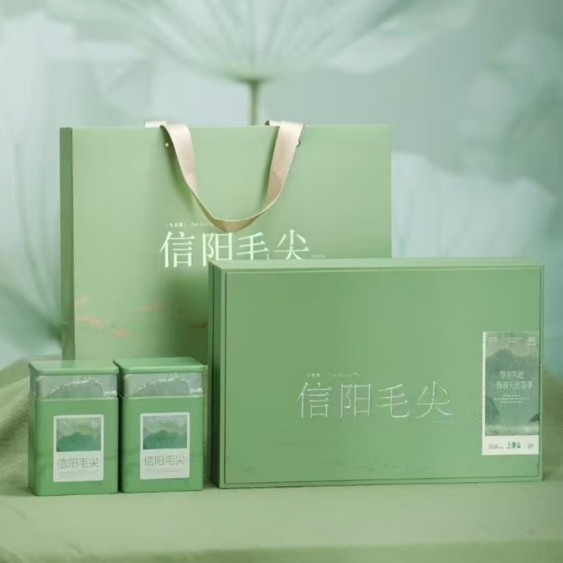 信阳毛尖2025明前新茶礼盒装 毛尖绿茶送礼佳品 河南信阳茶叶批发
