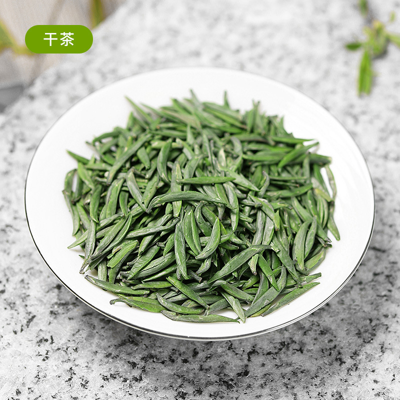 2025新茶明前雀舌绿茶雅安绿茶四川茶叶春茶罐装袋装竹叶茶炒青
