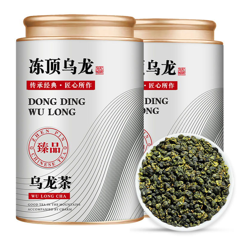 台湾特级冻顶乌龙茶叶自己喝阿里山高山甘甜浓香型乌龙茶叶500g
