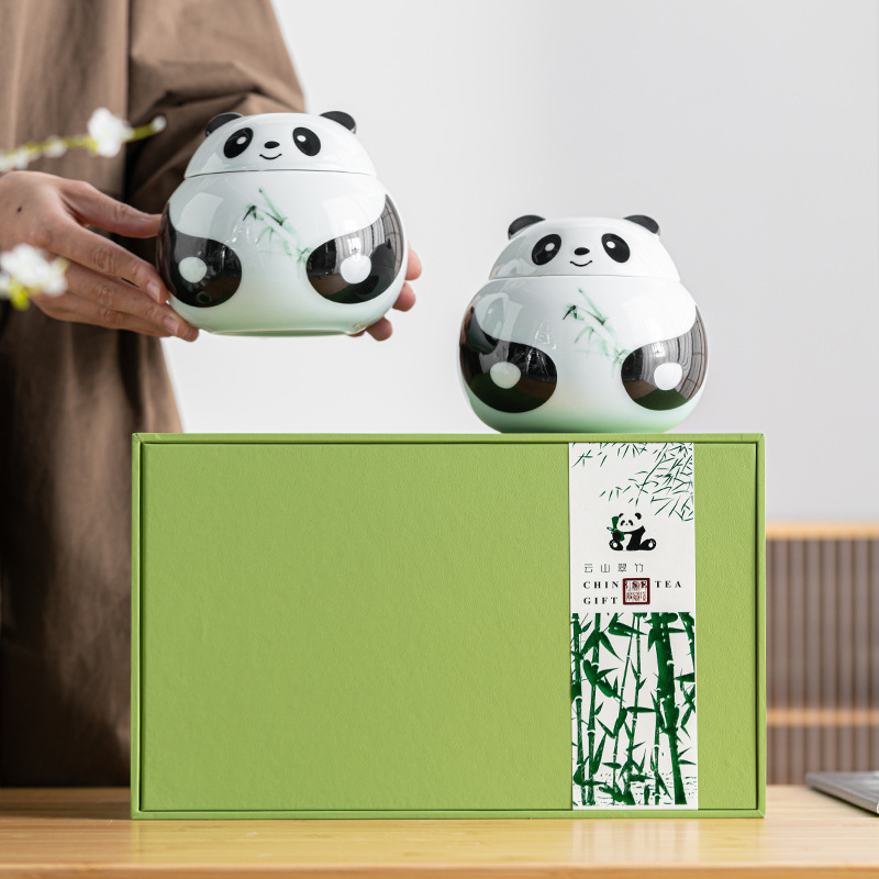 2025新茶龙井绿茶金骏眉正山小种红茶茶叶礼盒装中秋国庆送礼
