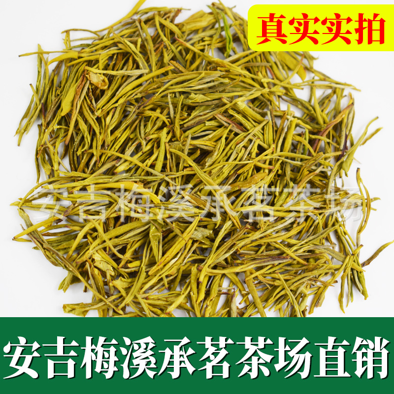 2025新茶正宗安吉黄金芽茶叶绿茶奶白安吉白茶厂家直销散装供货

