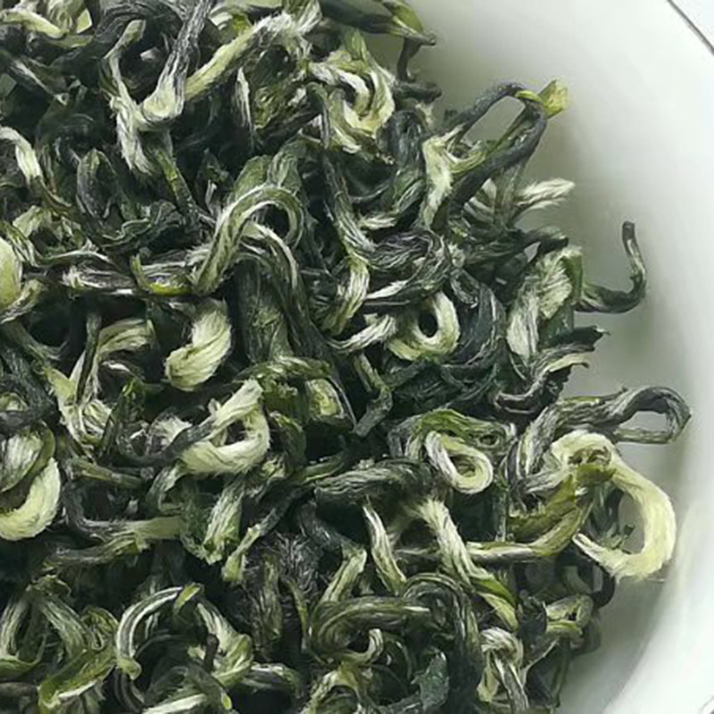 2025明前新绿茶直条毛尖耐泡翠芽雀舌都匀白毛尖曲亳电商货源茶叶     1斤
