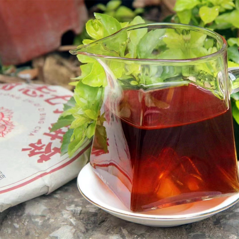 品牌普洱茶正品老同志经典99系列标杆9978熟茶饼9948生茶饼海湾茶     1饼
