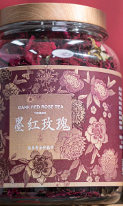 五虎墨红玫瑰花茶