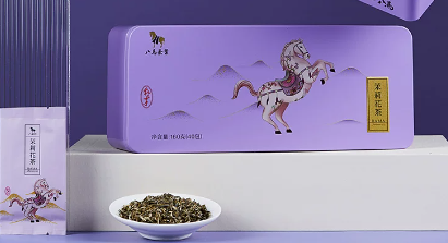 八马茶业茉莉花茶泡水