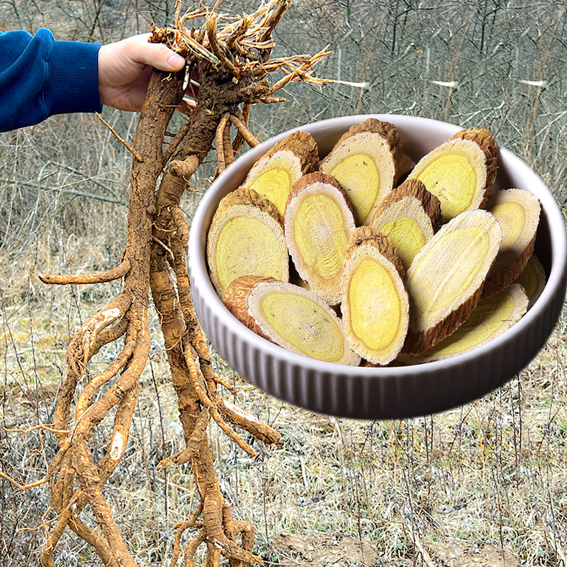 陇膳堂 甘肃老黄芪25克 500克包邮