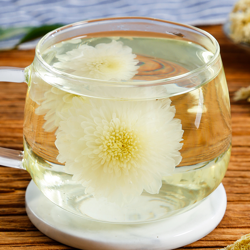 白菊花安徽黄山贡菊七月菊太阳花菊批发货源量大优清香清香回甘
    14斤