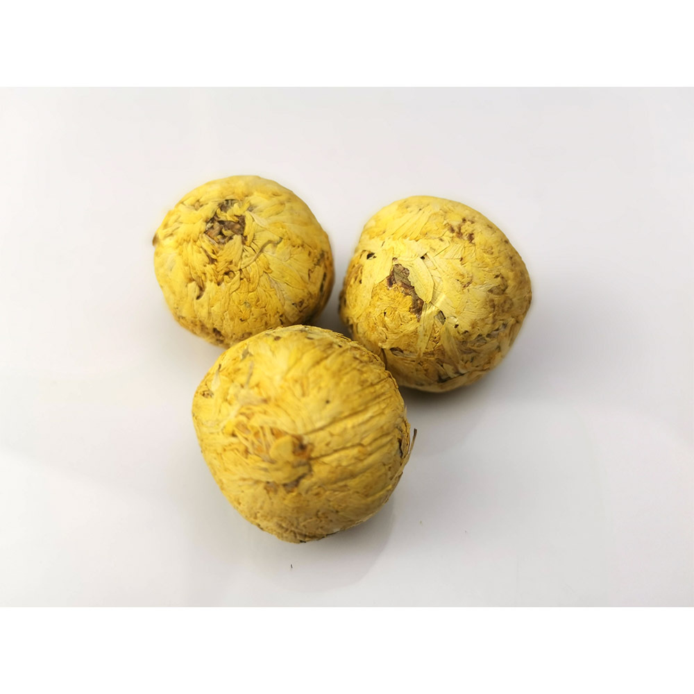 黄菊纯花龙珠花茶黄菊花茶黄山黄贡菊大黄胎菊花草茶天然
