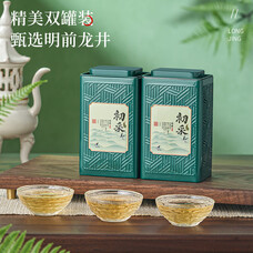 绿茶特级明前龙井250g头采新茶嫩芽高端茶叶礼盒送老丈人领导长辈