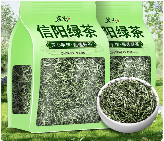 茗杰茶叶信阳绿茶明前新茶嫩芽板栗香浓香型云雾