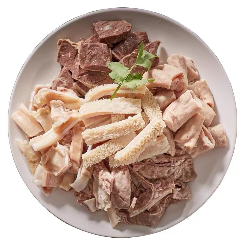 桃西村新鲜冷冻熟牛杂牛肉火锅菜品食材半熟牛杂 御品牛杂 4斤
